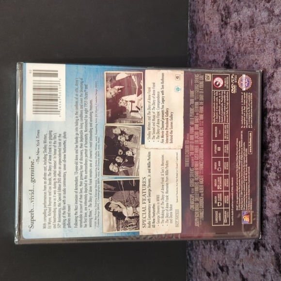 George Steven' Diary of Anne Frank 50th Anniversary Edition DVD - New Wrapped - Picture 2 of 5